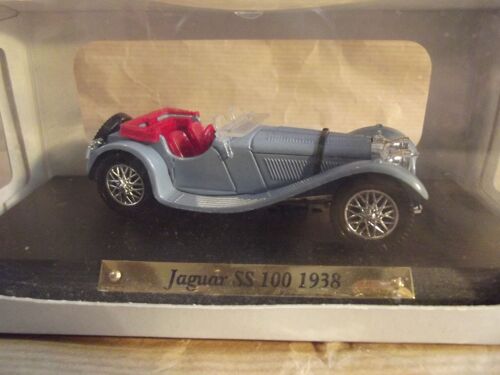 Jaguar Ss 100 1938 Bleue-Atlas-Atlas