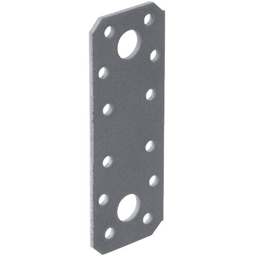 Platine galvanisée d'assemblage Alberts - Hauteur 40 mm - Largeur 180 mm