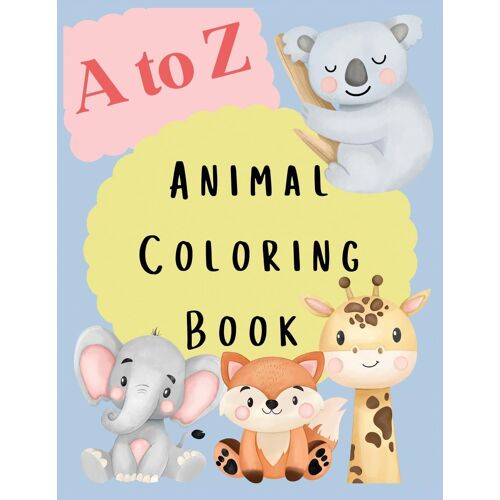 A To Z Animal Coloring Book