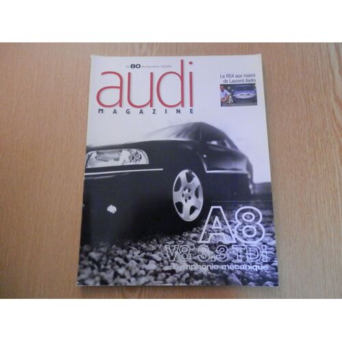 Audi Magazine 80  A8 V8 3.3 Tdi