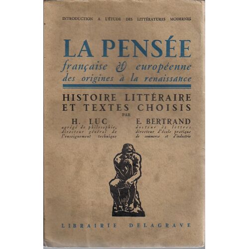 La Pensee Francaise Et Europeenne