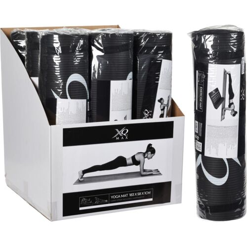 Xq Max Tapis De Yoga 183x58x1 Cm Noir