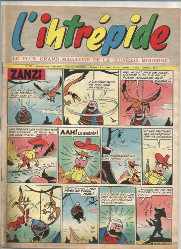 L' Intrepide N°473 Goliath Et Frisette 1958 N°473 