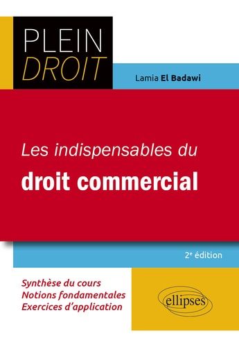 Les Indispensables Du Droit Commercial
