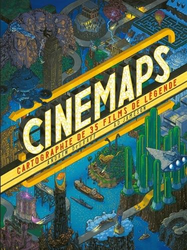 Cinemaps - Cartographie De 35 Films De Légende