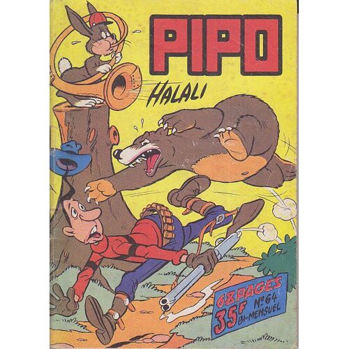 Pipo  N° 64 : Titre / Monsieur Cyclone 1er Épisode : Le Voleur De Moteurs.
