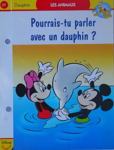 Fiche Disney Planete Pourrais-Tu Parler Avec Un Dauphin ?