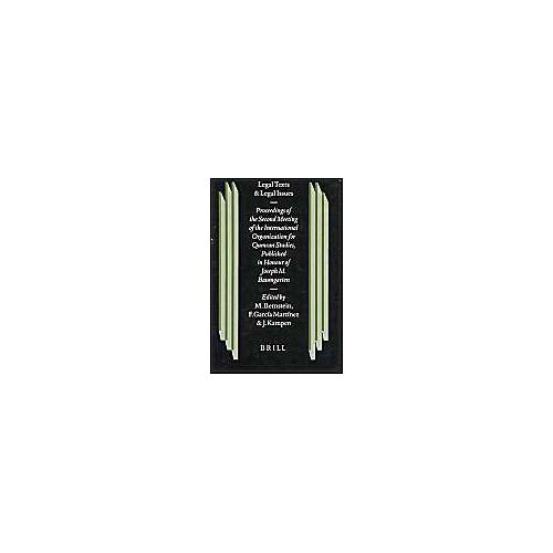 Legal Texts And Legal Issues