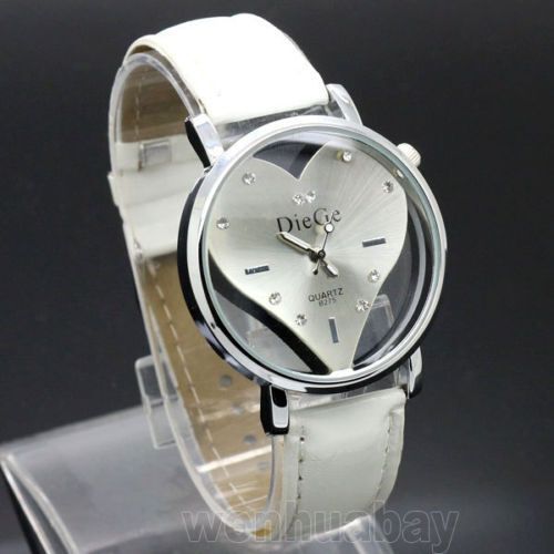 Montre Femme Forme Coeur À Quartz