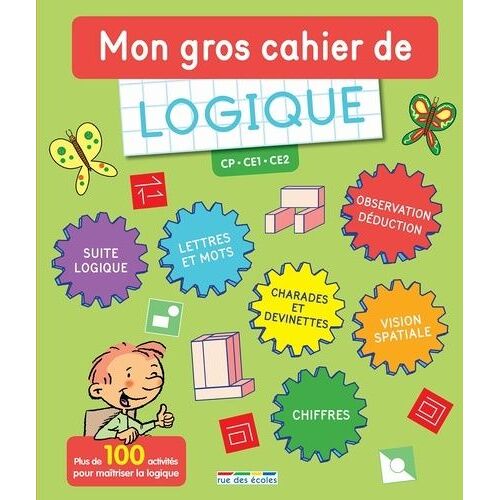 Mon Gros Cahier De Logique - Du Cp Au Ce2