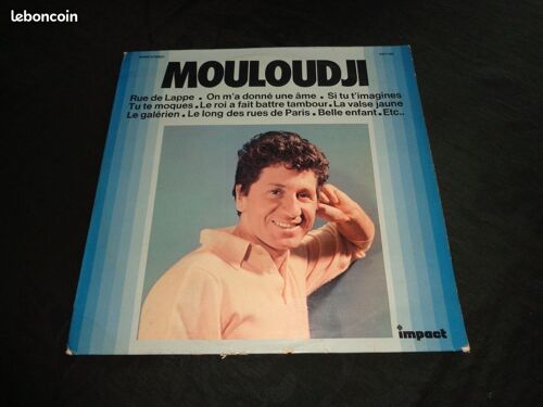 Vinyle 33t De Mouloudji