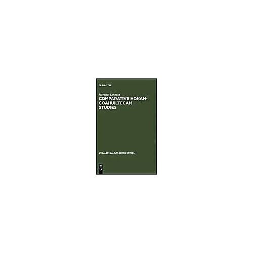 Comparative Hokan-Coahuiltecan Studies