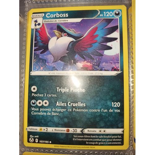 Peu Commune - Pokemon - Tempête Argentée - Corboss 107/195