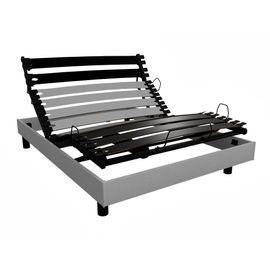 Sommier Électrique First Mono Finition Bois 120x190