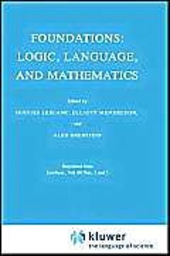 Foundations: Logic, Language, And Mathematics