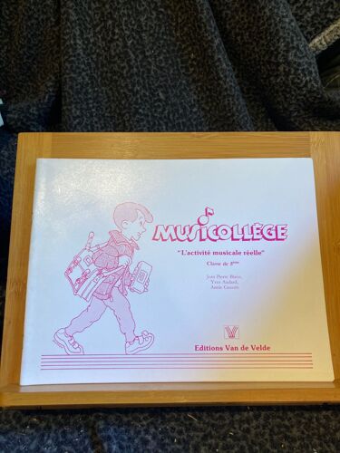J.-P. Blaise Yves Audard Annie Caussin Musicollège 5e Éditions Van De Velde