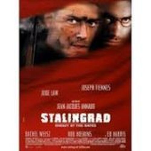Stalingrad - Jean Jacques Annaud - Jude Law - Joseph Fiennes - Ed Harris - Affiche De Cinéma Pliée 60x40 Cm