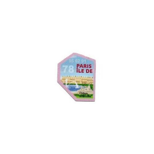 Magnet Le Gaulois 78 Paris Ile De France (95, 92, 91, Chateau De Verailles)