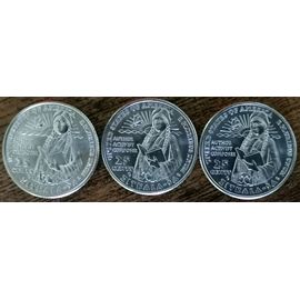 Lot 3 Quarter Dollar Usa Zitkala-Sa - 2024 D / P & S - American Woman