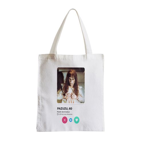 Grand Sac Shopping Plage Etudiant Pazuzu Exorciste Horreur Film Réseau Social Rencontre Amour