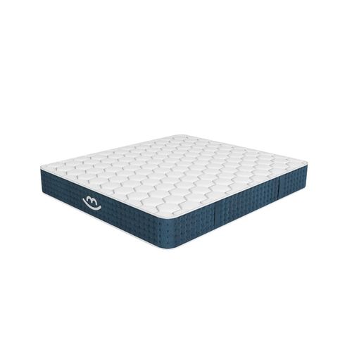 Matelas Hybride 80x200x27cm Jade Premium - Mousse À Mémoire Forme & Ressorts Ensachés - Soutien Ferme