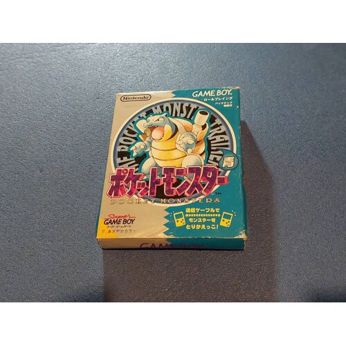 Pokemon Pokémon Bleu Blue Nintendo Game Boy J Jap Japan