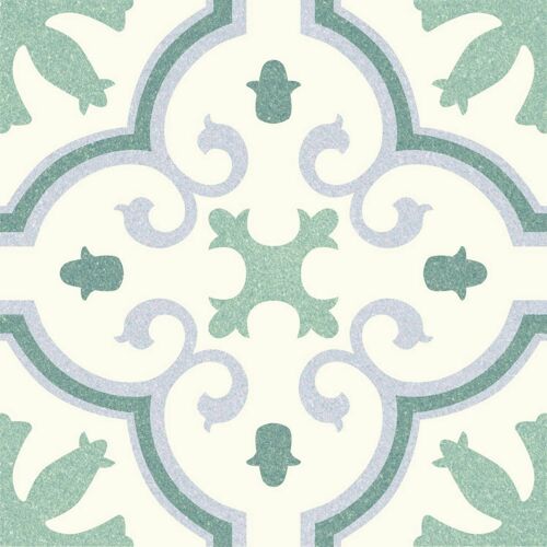 Carrelage Laos vert monte 25x25
