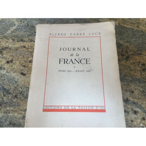 Journal De La France 1939_1940