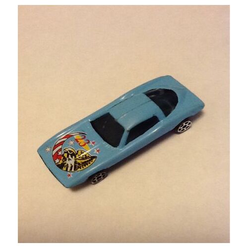 Petite Voiture Plastique Coupe Bleu