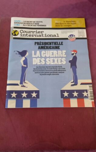 Courrier International..1773...Presidentielle Americaine..La Guerre Des Sexes