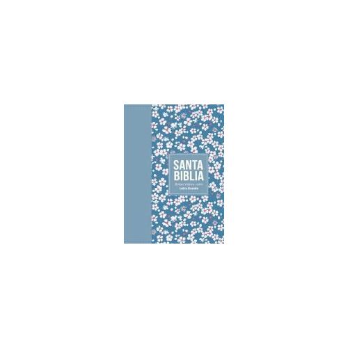 Biblia Rvr 1960 Compacta Símil Piel Flores Azul Claro (Bible Rvr 1960 Compact Size Leatherlike Light Blue Flowers (Spanish Edition)