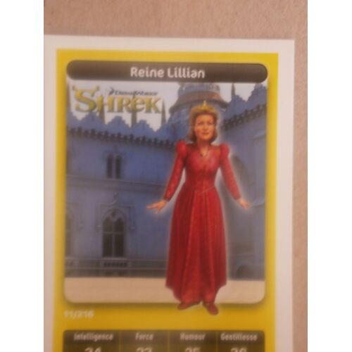 Carte Dreamworks Carrefour 11 - Reine Lillian (Shrek)