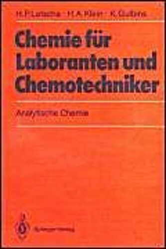 Chemie Für Laboranten Und Chemotechniker
