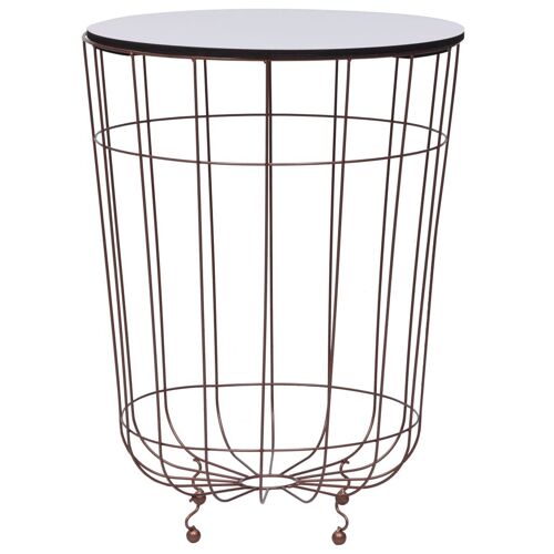 Table Basse Doré Ø 40 Cm