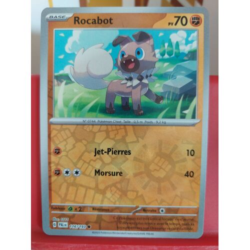 Rocabot Reverse 116/193 Evolutions A Paldea Ev02