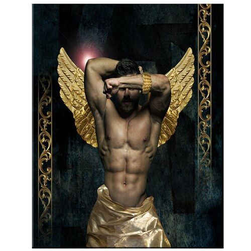 Peinture De Diamant 5d Pour Homme, Broderie Complète, Points De Croix, Perles Carrées Ou Rondes, Décoration De Maison Sans Cadre?40x40cm