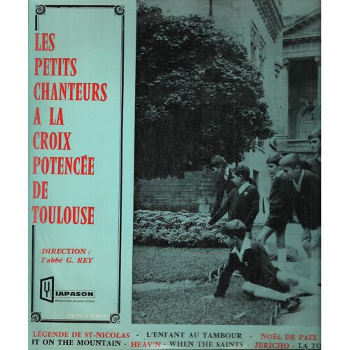 Légende De St-Nicolas, L'enfant Au Tambour, Noel De Paix / Go Tell It In The Mountain, Heav'n, When The Saints, Jericho, La Toulousaino (25cm)