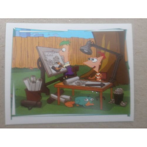 Image Panini Un Monde Magique N° 142 - Phinéas Et Ferb