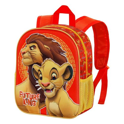 Roi Lion King Sac à dos 3D Petit, Orange