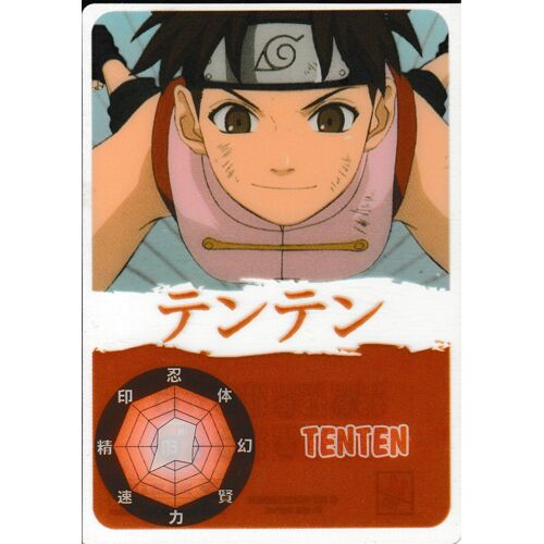 Carte Ultra Cards Panini Naruto Tenten 082 / 100