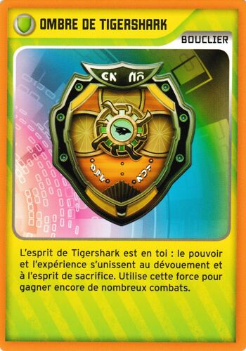 Carte Invizimals Nouvelle Alliance Ombre De Tigershark 418