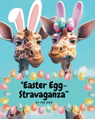 "Easter Egg-Stravaganza At The Zoo!" Children's Book
