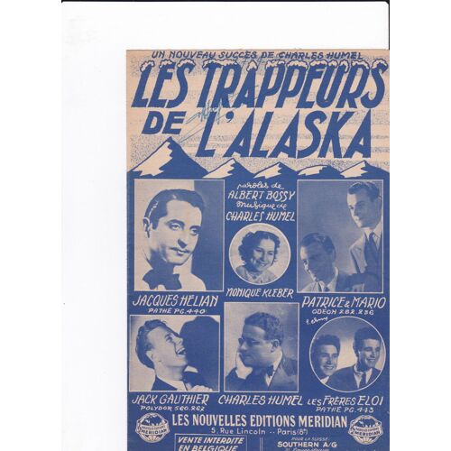 Les Trappeurs De L'alaska (Jacques Helian, Etc.)