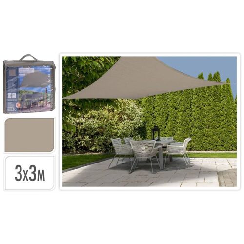 Progarden Toile D'ombrage 3x3 M Sable Carré