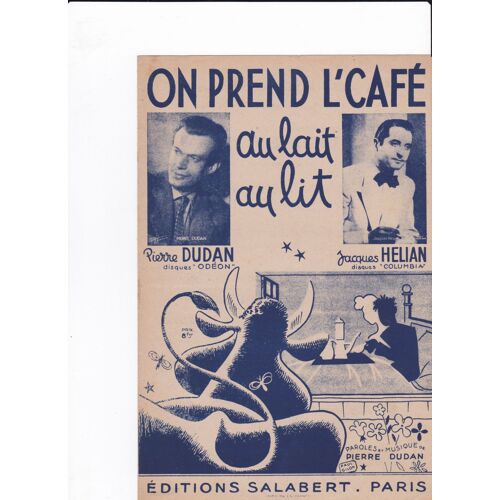 On Prend L'café Au Lit, Au Lait (Jacques Helian)