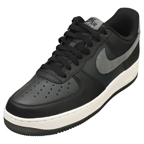 Chaussures Nike Air Force 1 07 Lv8 Baskets Gris Noir