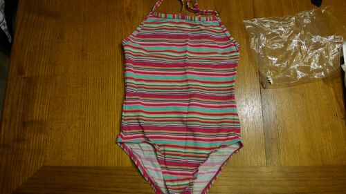 Maillot De Bain 1 Pièce 6 Ans Multicolore Rose Neuf