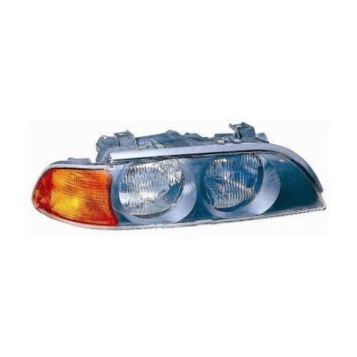 Phare Droit H7+Hb3 Avec Feu De Direction Orange, Pour Bmw Serie 5 E39 D'avant Sept 2000