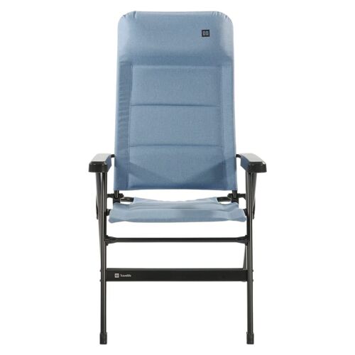 Travellife Chaise Inclinable Lago Comfort Ondulée Bleu