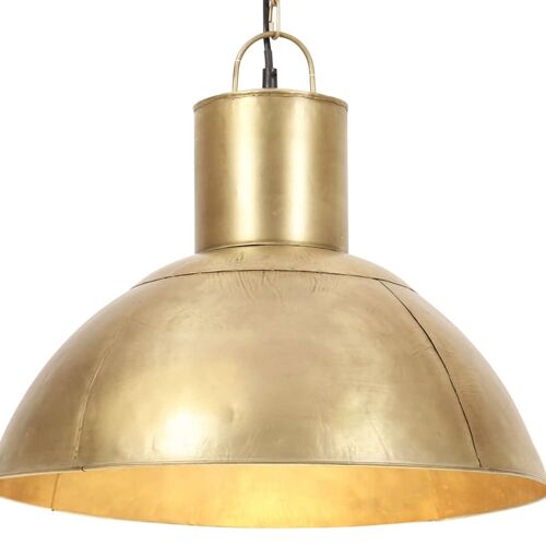 Vidaxl Lampe Suspendue 25 W Laiton Rond 48 Cm E27